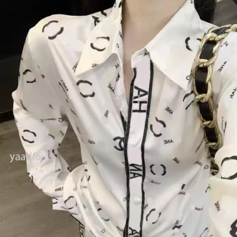 Blouses Designer for Women Tops Shirts Lapel C Carta Cardigan Fashion Cardigan Fashion