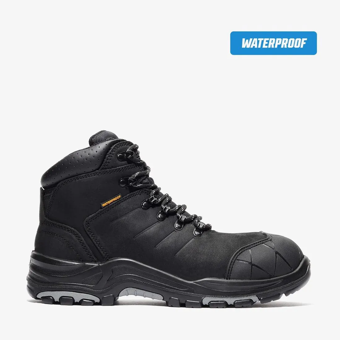 BONANZA RANGER PRO 6 TOE GUARD WORK BOOTS  BLACK