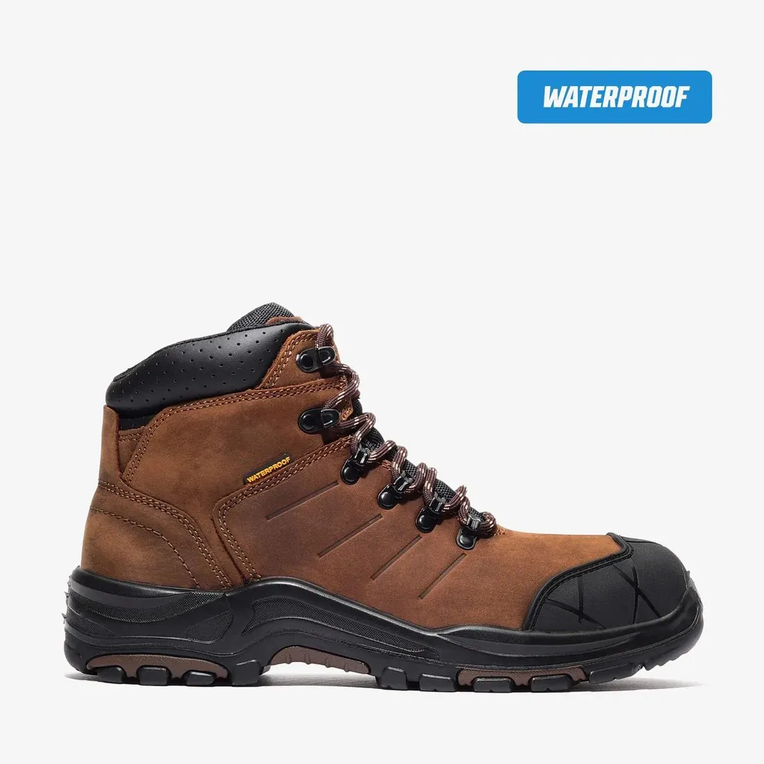 BONANZA RANGER PRO 6 TOE GUARD WORK BOOTS  BROWN