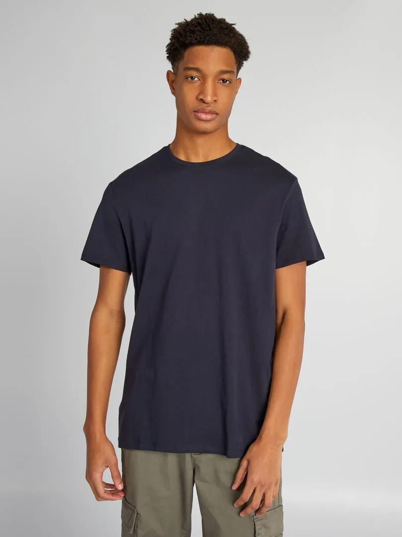 CAMISETA DE ALGODóN PURO +1,90 M  AZUL