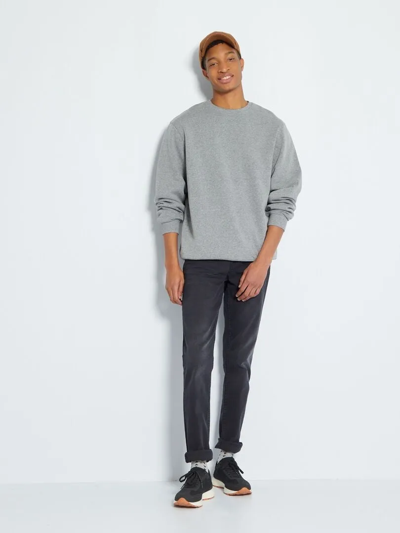 CAMISETA DE ALGODóN PURO +1,90 M  GRIS