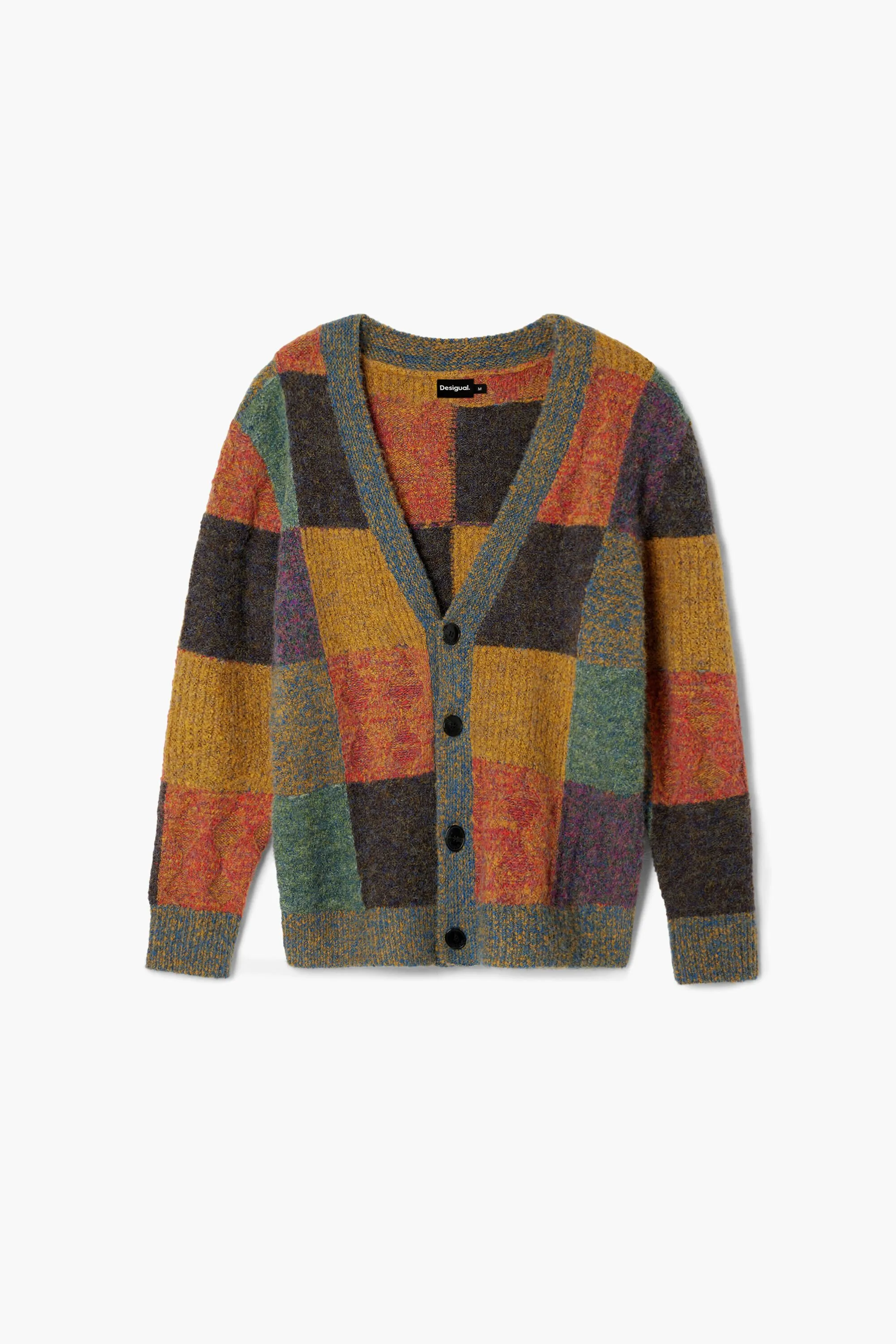 Cardigan cuadros