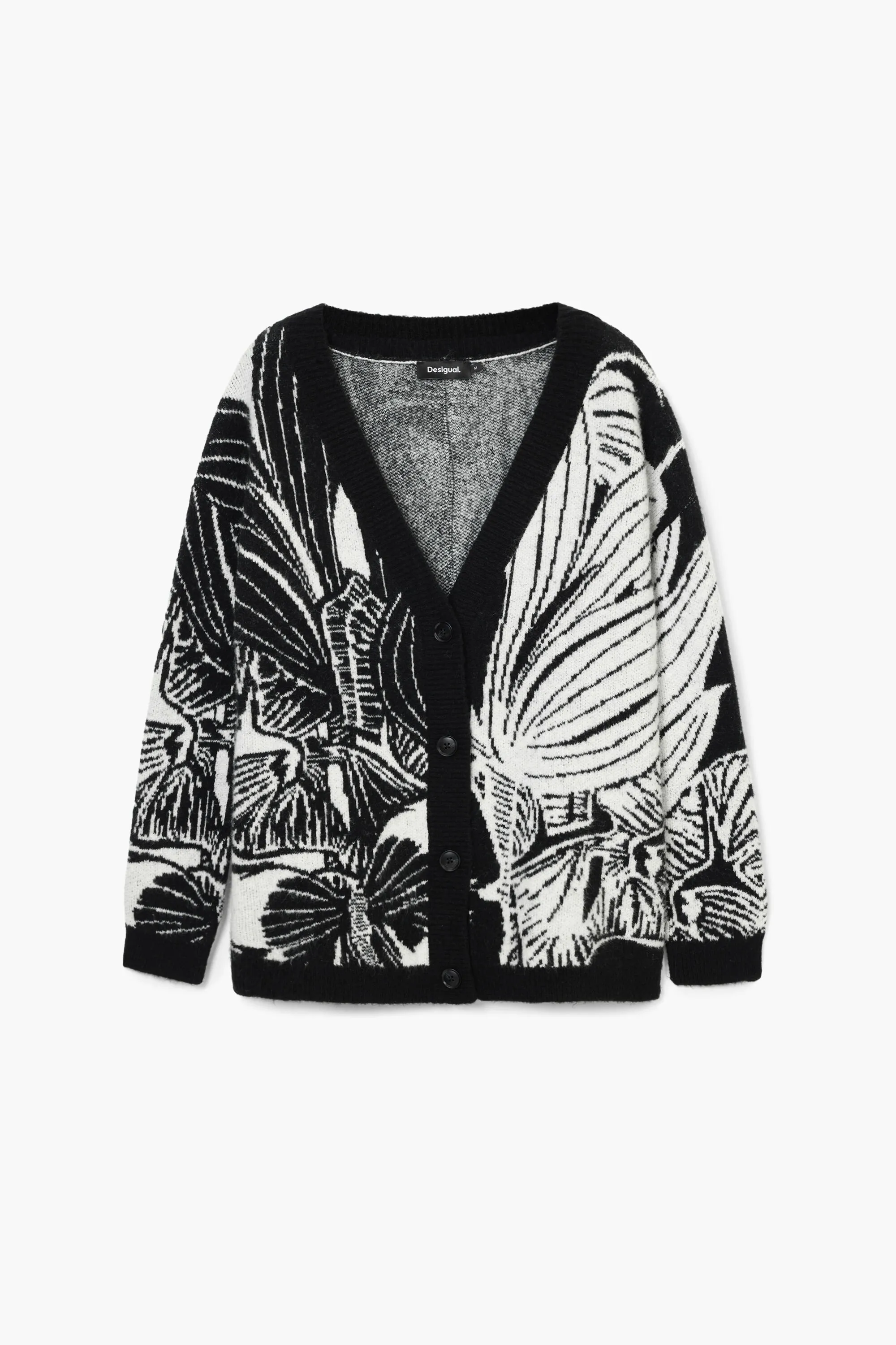 Cardigan estampado