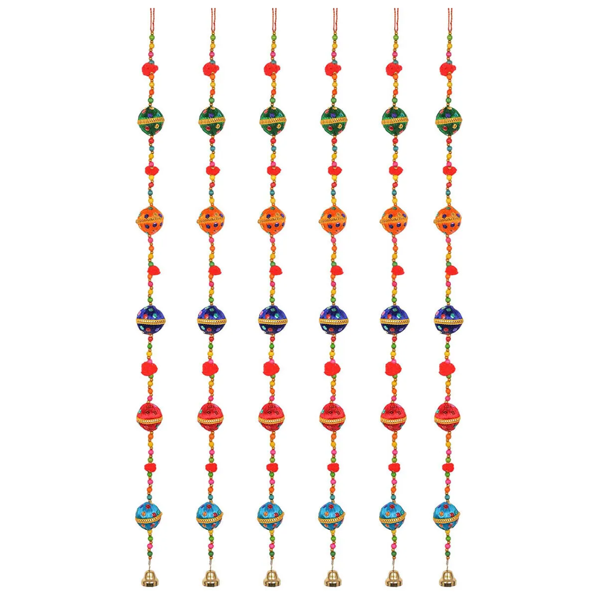 Colgante bolas 6 Unidades