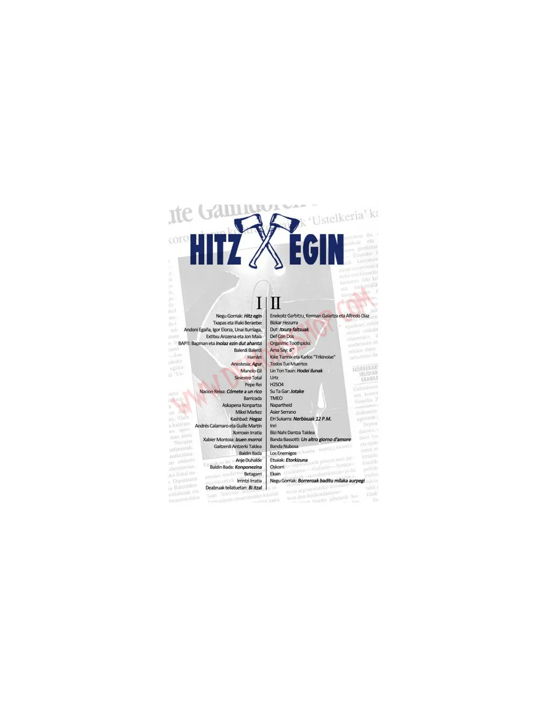 DVD Hitz Egin (Negu Gorriak)
