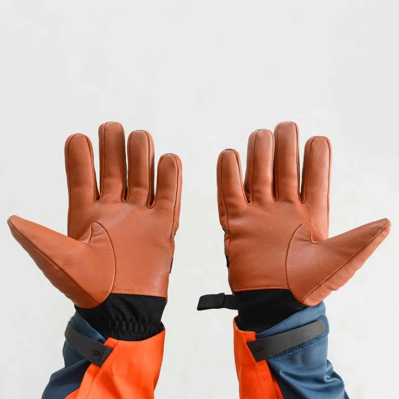 Guantes Scott Explorair Spring (gris oscuro/naranja quemado)