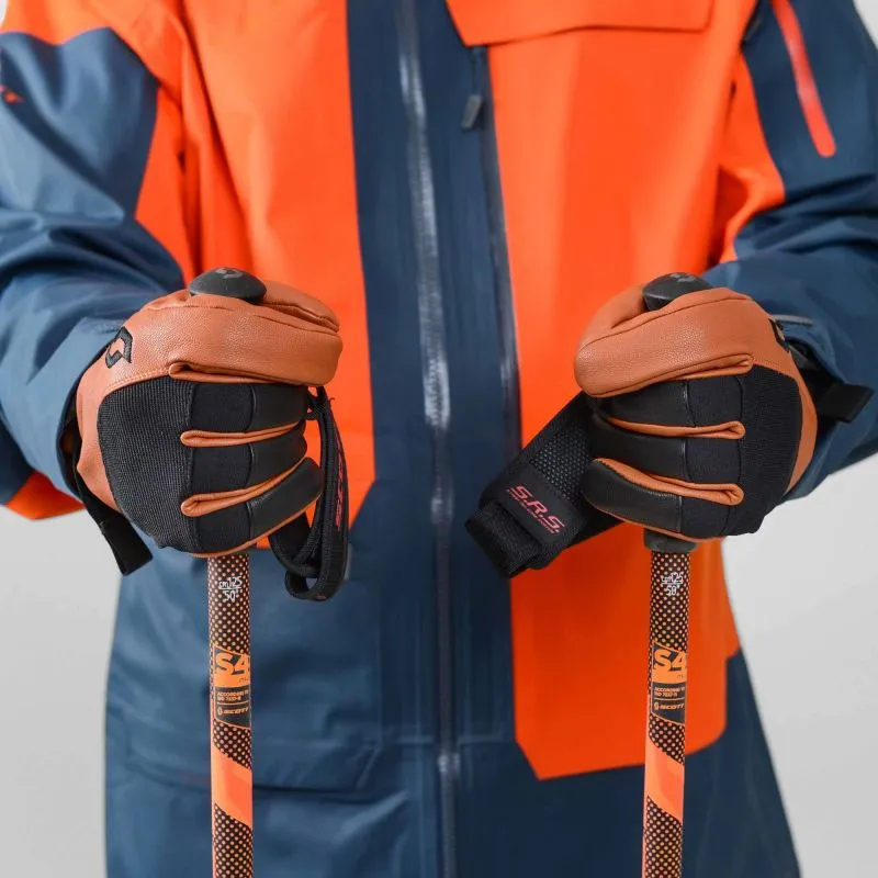 Guantes Scott Explorair Spring (gris oscuro/naranja quemado)