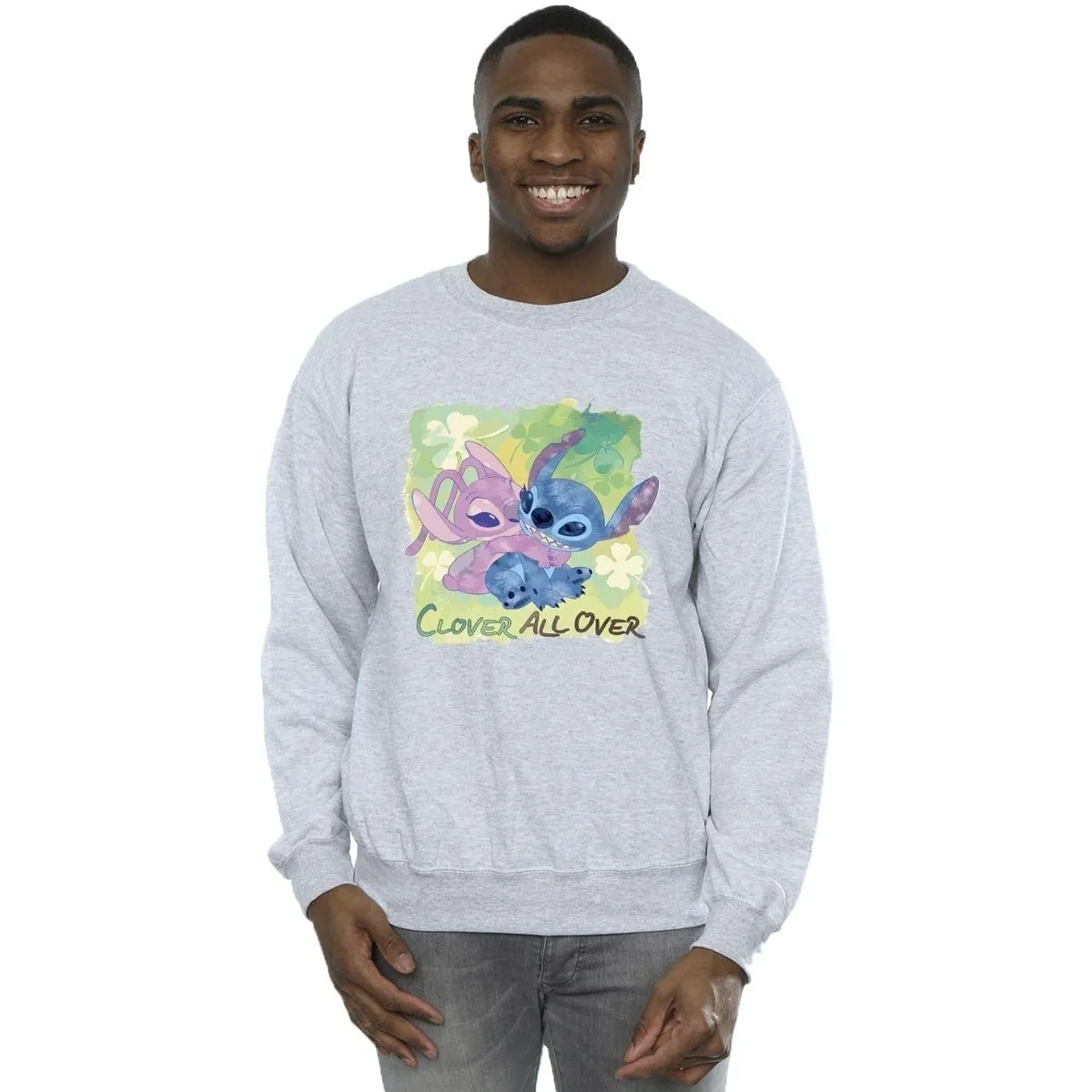 Lilo And Stitch St Patrick's Day Clover
