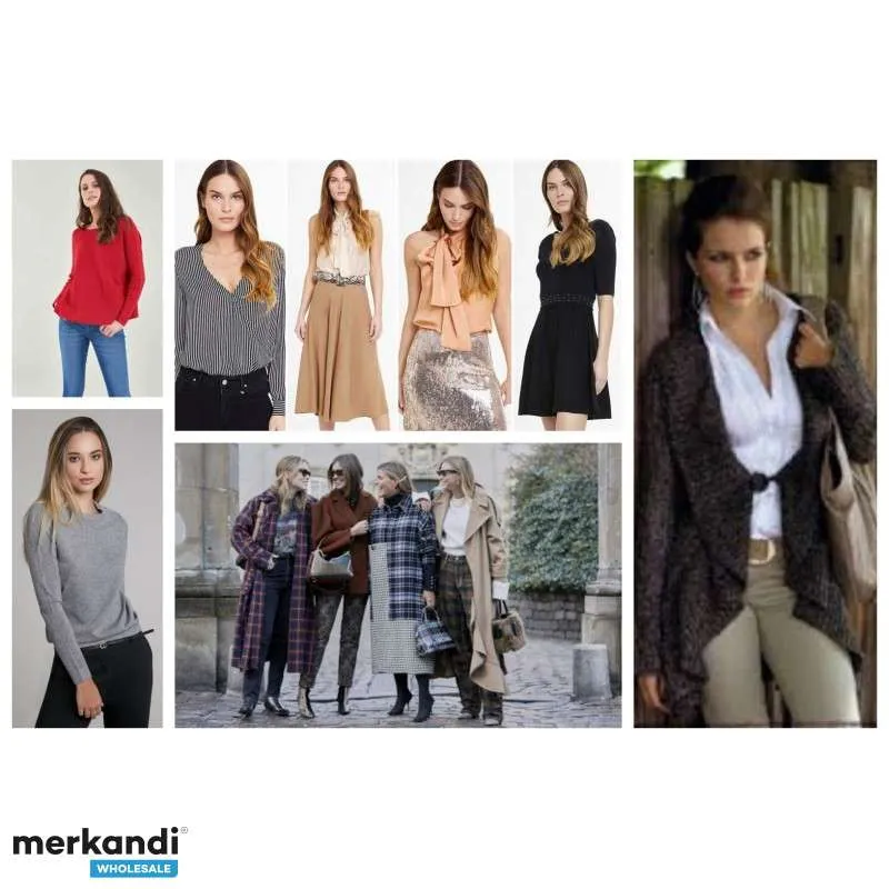 LOTE DE ROPA DE MUJER DE MARCA ITALIANA  PIAZZA ITALIA MIX