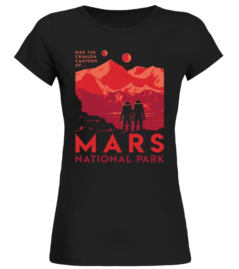 MARS NATIONAL PARK Camiseta cuello redondo Mujer