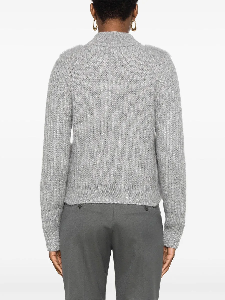PESERICO SIGN SHEARLING CARDIGAN