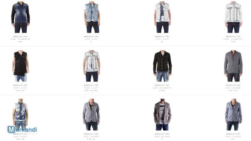 STOCK DE ROPA MARCA ABSOLUT JOY PRIMAVERA/VERANO