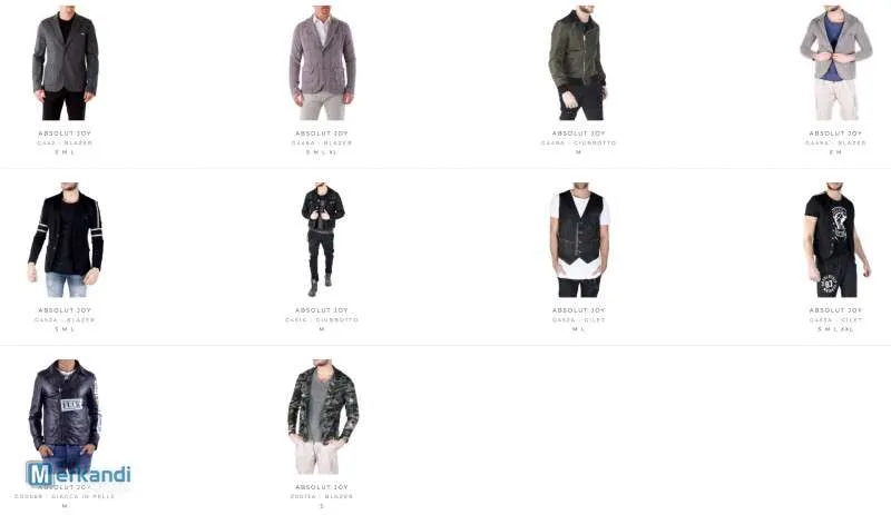 STOCK DE ROPA MARCA ABSOLUT JOY PRIMAVERA/VERANO