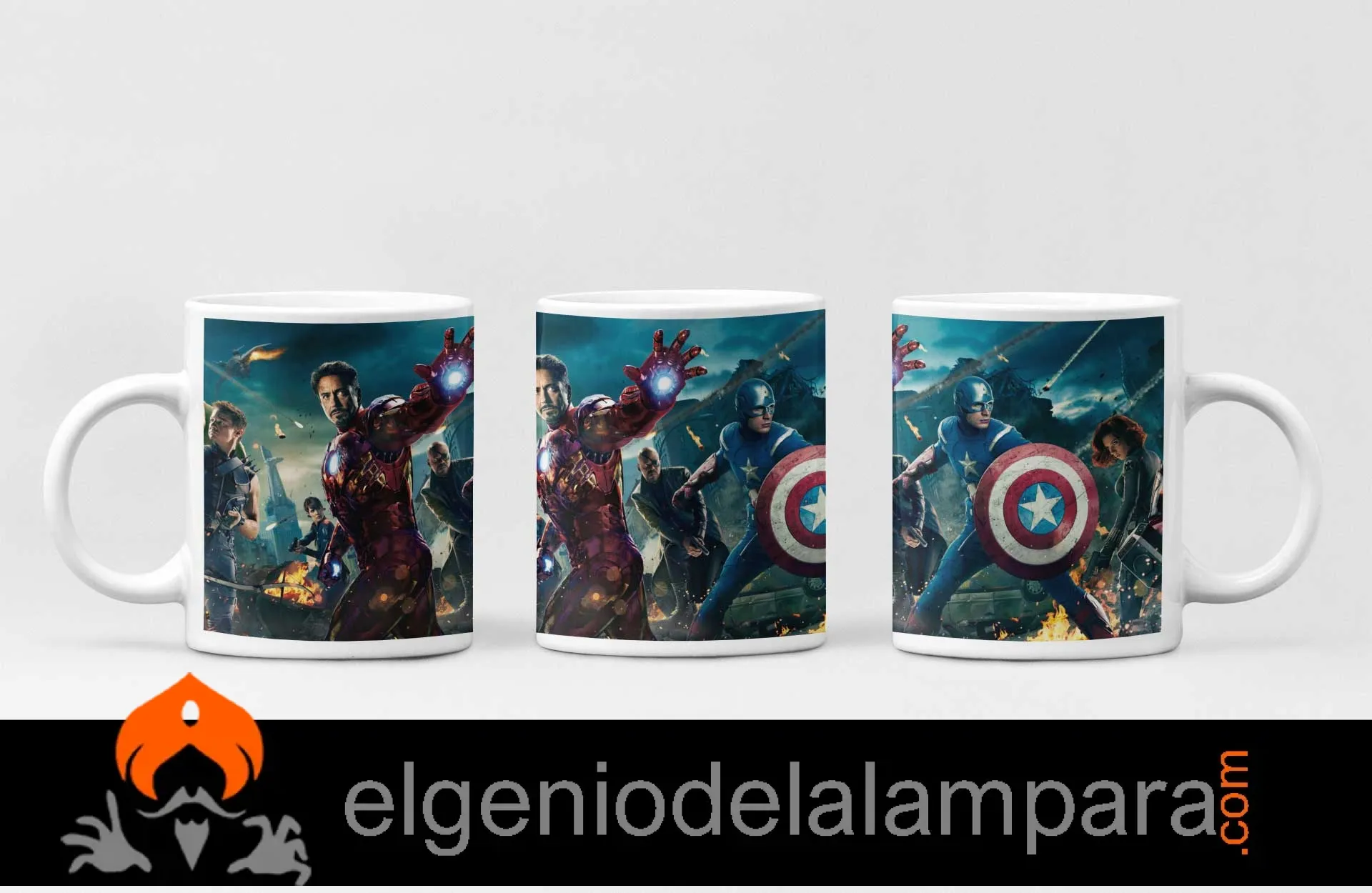 Taza Super Héroes Marvel