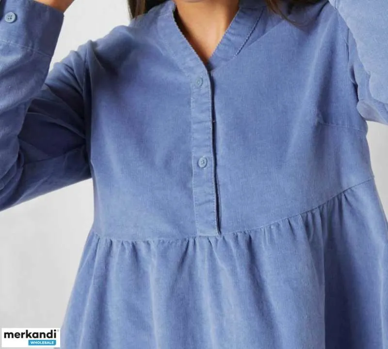 Vestido de mujer, temporada de verano/primavera, palet de mercancías, ropa, productos mixtos, direcciones de mayoristas B2B, pal