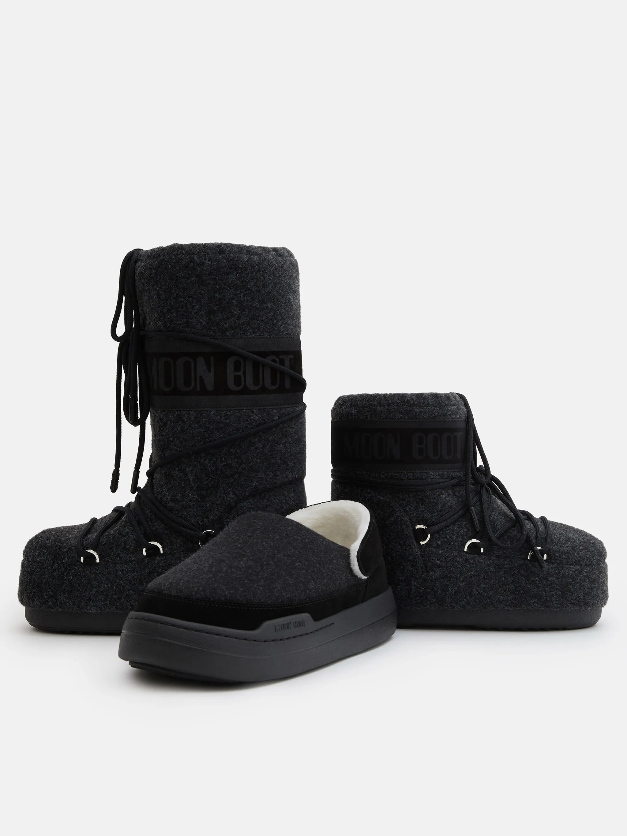 ZUECOS PARK FELT NEGRO